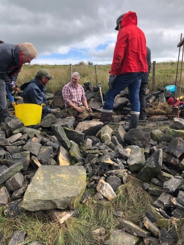 dry stone walling workshops - SVR - Sept 2018